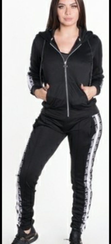 Ladies new Tricot Tricot SWEATSUIT Sm-XL 4 COLORS